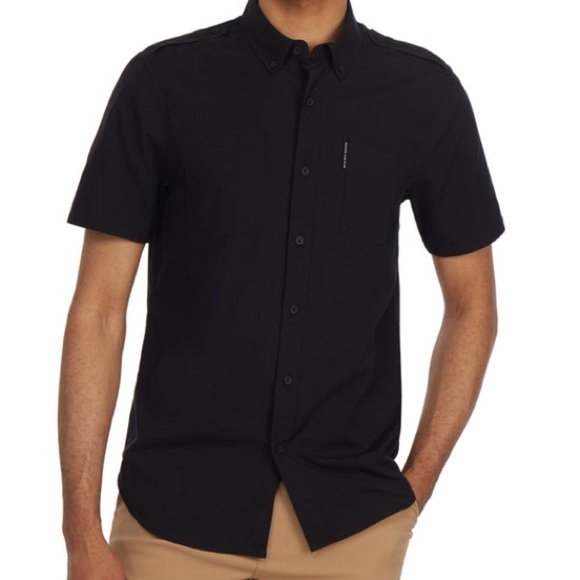 NWT Ecko Hematite Short Sleeve Men’s Shirt Sz M - Picture 1 of 5